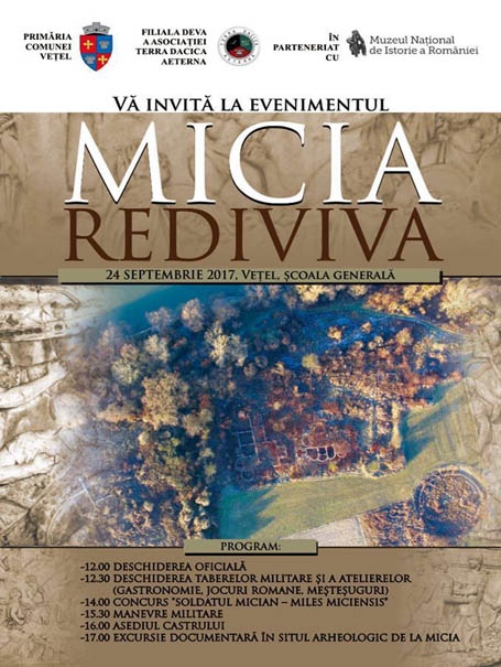 MICIA REDIVIVA - eveniment de punere în valoare a celui mai mare pagus din Dacia Romană