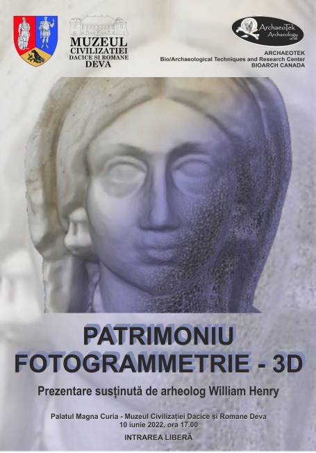 Arheolog William Henry - Prezentare PATRIMONIUL, FOTOGRAMMETRIE - 3D!