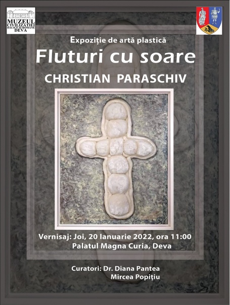 „FLUTURI CU SOARE” - Expoziție de artă plastică semnată CHRISTIAN PARASCHIV