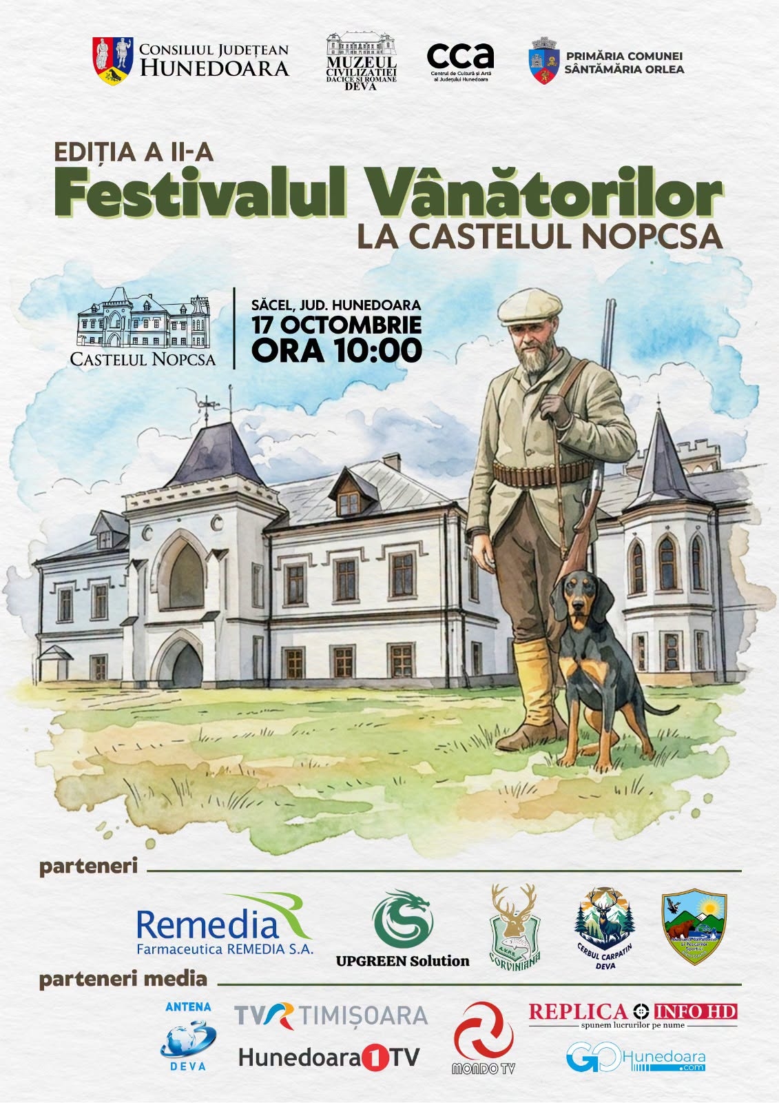 Festivalul Vânătorilor revine la Castelul Nopcsa! — Deva